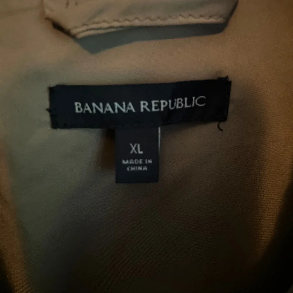 Banana Republic Men Heritage XL Buffalo Plaid Shirt Jacket Lined Shacket